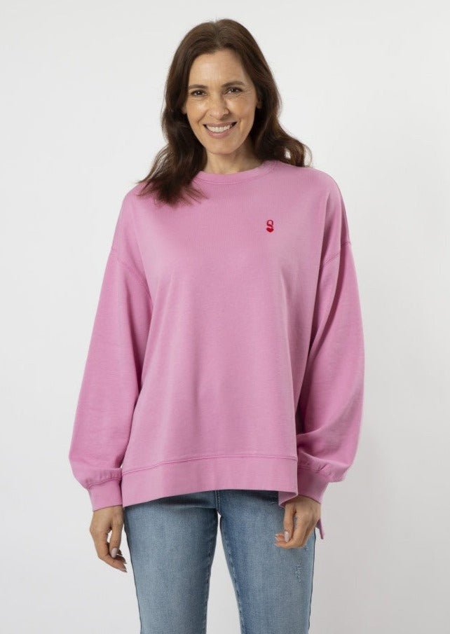 Stella & Gemma Sunday Sweater - Amethyst Queen of Hearts
